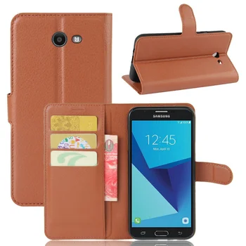 Для Samsung Galaxy J7 2017 2016 J710 J700 Бумажник Флип Кожаный Чехол J7 Prime G610 Кожаный чехол для телефона с Подставкой Etui case