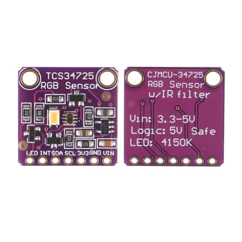 TCS34725 датчик цвета 3,3 В ~ 5 В Модуль платы разработки цветового датчика RGB IIC для Arduino