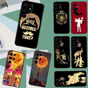 Чехол Escanor Seven Deadly Sins Для Samsung Galaxy S23 Ultra Plus S22 S21 S9 S10 Note 10 Note 20 Ultra S20 FE Cover