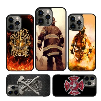 Пожарный Чехол Для iPhone 15 SE 2020 XR X XS Max 6S 7 8 Plus 12 13 Mini 11 12 13 14 Pro Max Чехол-Бампер