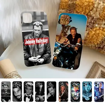 Музыкальный Чехол Для телефона Johnny Hallyday Music Для iPhone 14 11 12 13 Mini Pro XS Max Cover 6 7 8 Plus X XR SE 2020 Funda Shell