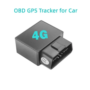 Бесплатное приложение, подключи и играй, удаленный мониторинг, вибросигнализация о превышении скорости, мини 4G OBD GPS Автомобильный трекер, отслеживание автомобиля в режиме реального времени, локатор автомобиля