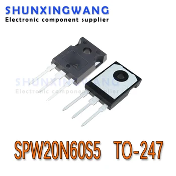 5шт SPW20N60S5 TO-247 20N60S5 TO247 SPW20N60 20N60 N-канальный полевой транзистор 600V 20A