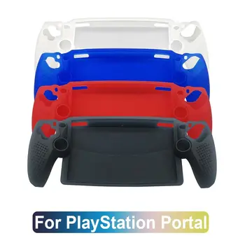 Игровые аксессуары Чехол для портативной консоли, нескользящая противоударная задняя крышка, полное покрытие, мягкая для Sony PlayStation Portal