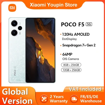 Глобальная версия POCO F5 5G 8GB 256GB Snapdragon 7 + Gen 2 6,67 