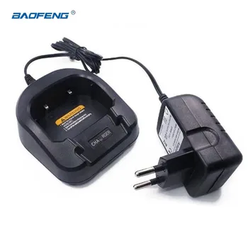 Зарядное устройство Baofeng UV82 LED CH-8 для Портативной Рации Baofeng UV82 Plus UV-82HX UV-82HP UV-82L Аксессуары Для Двухстороннего Радио США/ЕС