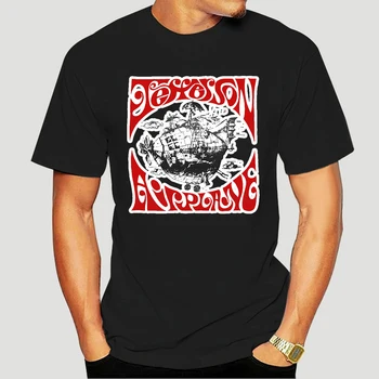 хлопчатобумажная футболка Jefferson Airplane Airplane Shirt Натуральная Футболка Psychedelic Rock Acid Woodstock Новейшая Модная Футболка 3854X