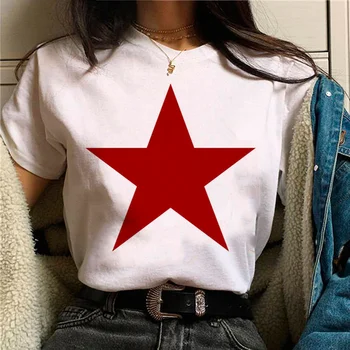Star Girl Y2k панк-футболка женская графическая летняя футболка s для девочек уличная забавная одежда в стиле манга