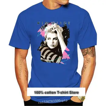Hombres Nuevos camiseta Kim Wilde 80s Retro lavado Vintage 1980s Pop niños de América Unisex T camisa camiseta camisetas top