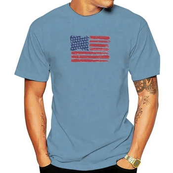 Модная женская футболка с графическим принтом американского флага, рубашка 4 июля, Унисекс, Летняя Повседневная футболка с коротким рукавом, Праздничная футболка