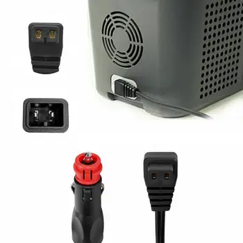 2 м для автомобильного холодильника Удлинитель удлинительного кабеля питания Автомобильный холодильник 12V Кабель для прикуривания Замена линейного разъема для зарядки охладителя