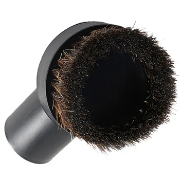 2шт Головка щетки 36 мм, всасывающая головка, круглая щетка из смешанного конского волоса для Midea, внутренний диаметр 32 мм
