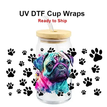 УФ-dtf-пленки для обертывания чашек наклейка для холодной трансферной печати наклейка уф-dtf-пленки для обертывания чашек