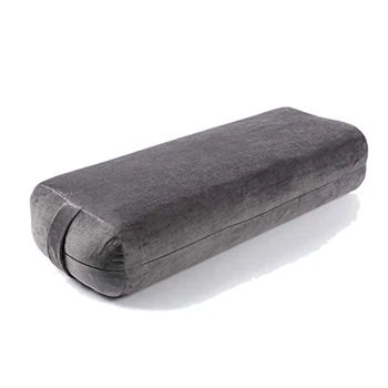Новая подушка-валик для йоги для медитации и поддержки-Прямоугольная подушка для йоги-Аксессуары для йоги из машинной стирки