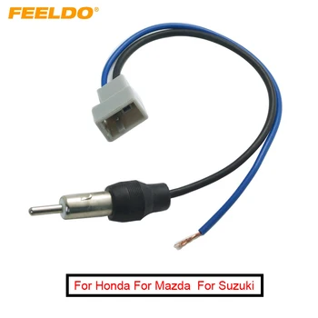 FEELDO 10шт Автомобильный Аудио Стерео антенный адаптер для Mazda/Honda 2005-UP Женские радиоприемники #AM1561