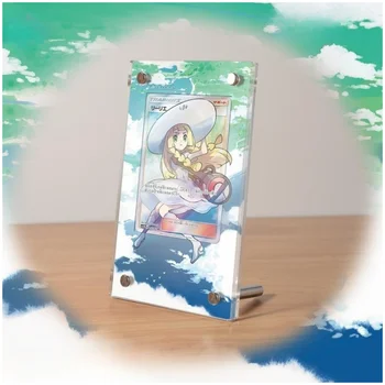 Pokemon Self Made PTCG Расширенная карточка с изображением кирпича, Акриловая игрушка Лилли, подарок для коллекционирования аниме, защитный чехол, в комплект не входят карточки