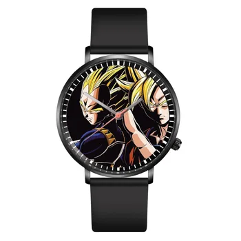 Модные Супер крутые кварцевые часы Nikman Dragon Ball Super Saiyan Son Goku для мужчин и женщин, подарок для студентов, подарочные часы