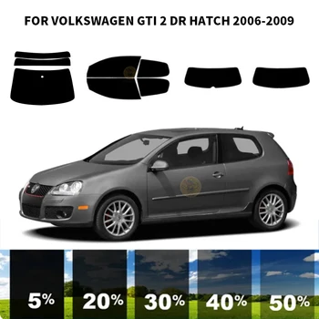 Предварительно Обработанная нанокерамика car UV Window Tint Kit Автомобильная Оконная Пленка Для VOLKSWAGEN GTI 2 DR HATCH 2006-2009