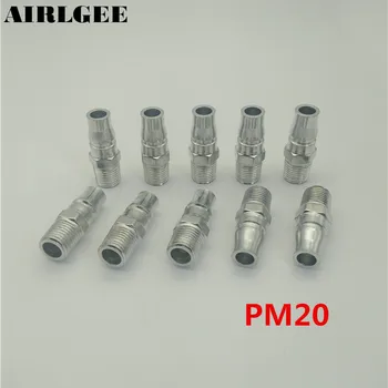 PM20 1 /4PT x 13 мм быстроразъемный соединитель из сплава Air Pneumatic 10шт