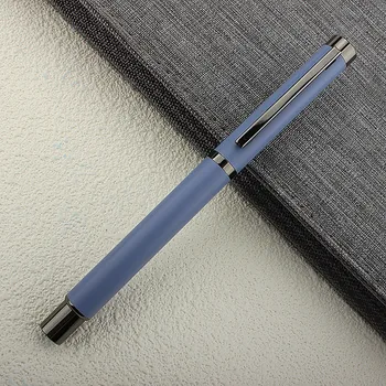 Авторучка LAN BITOU 6036 Красивая синяя с загнутым кончиком 1,5 мм, подарки для письма в офисе, школьные принадлежности