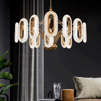 Современный свет роскошная столовая люстра освещение Потолочные светильники подвесной светильник светодиодные люстры для гостиной освещение в помещении