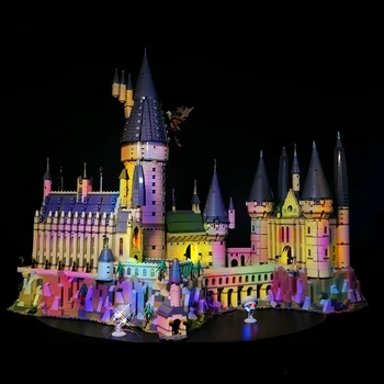 Набор Светодиодных Ламп Для Замка Харри Поттер Хогвартс Совместим с LEGO 71043 16060 Строительные Блоки кирпичи лепные Игрушки Подарки