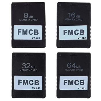 Карта памяти FMCB v1.953 Card для PS2 Playstation 2 Бесплатная карта McBoot Card 8MB 16MB 32MB 64MB OPL MC Boot Program Card HX6A