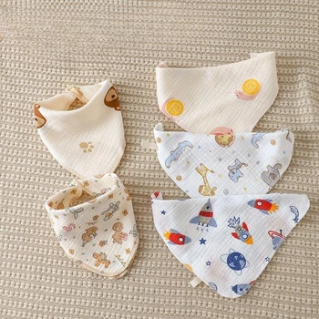 Чистые хлопчатобумажные марлевые салфетки от слюны ребенка, салфетки от отрыжки ребенка, детские носовые платки, полотенца для новорожденных, супер мягкие мочалки для лица