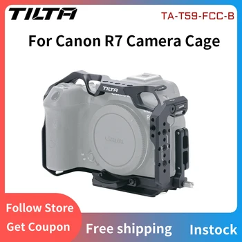 TILTA TA-T59-B-B для Canon R7 RIG Защита Фюзеляжа Камеры В Сборе Защитная Рамка Крепление Для Холодного Башмака 1/4