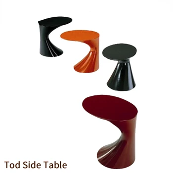 Приставной столик Tod Простой современный креативный овальный пластиковый угловой столик