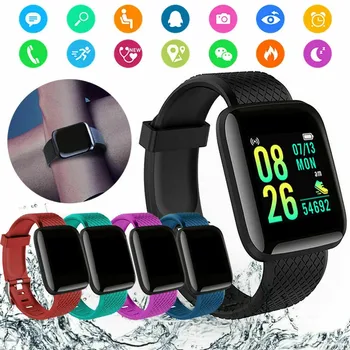 Смарт-часы D13 для мужчин и женщин, водонепроницаемый Bluetooth, фитнес-браслет с сердечным ритмом, Модный Спортивный смарт-браслет, умные часы для Android IOS