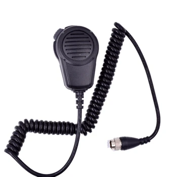 Замена Микрофона и Зажима HM180 Ham PTT EM48 HS50 EM101 для ICOM ICM700 M710 M600 Мобильное Радио Микрофон Динамик Аксессуар