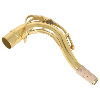 28 мм порт Золотисто-медный Альт-тенор с локтевым сгибом, детали для шеи, аксессуары для саксофона