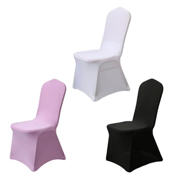10шт Складных чехлов для стульев Универсальных Эластичных Моющихся Чехлов для стульев Protector G5AB
