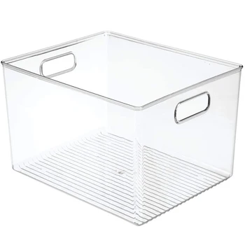 29x20x15 см Акриловый Прозрачный ящик для хранения холодильника Настольный Ящик для хранения в общей ванной комнате