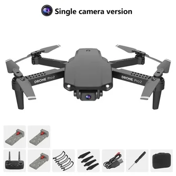 Новые E99 Pro2 RC Мини-дроны с двойной камерой 4K 1080P 720P WIFI FPV Аэрофотосъемка Вертолет Складной Квадрокоптер Игрушки-дроны