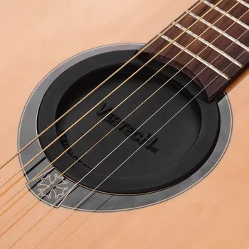 SM-05 100 мм, крышка звукового отверстия для гитары, буфер обратной связи для звукового отверстия, Черная резина для эквалайзера, акустические народные гитары