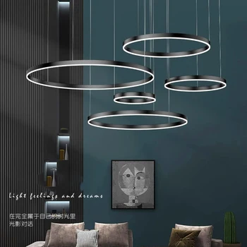 Скандинавский домашний декор столовая Подвесной светильник освещает внутреннее освещение Потолочный светильник подвесной светильник люстра лампы для гостиной