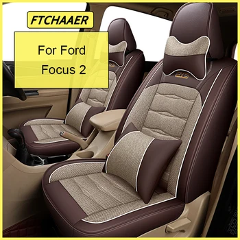 FTCHAAER Чехол для Автокресла Ford Focus 2 2004-2014 Автоаксессуары Для Интерьера (1 сиденье)