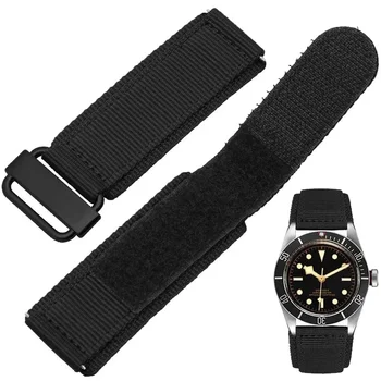 Высококачественный нейлоновый ремешок NATO для часов Seiko Rolex, застежка-крючок, ремешок для часов, спортивный браслет, черные синие зеленые ремешки