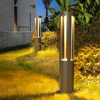 Уличный светильник для ландшафтной дорожки 40/60 см, водонепроницаемый светильник для сада на вилле, современный светильник для общественных дорожек в парке, светильник для столбов