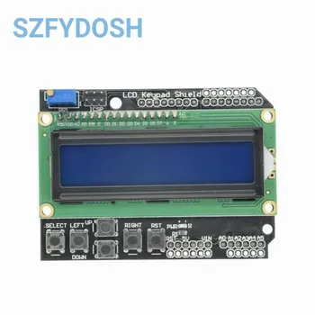 Плата расширения ввода/вывода lcd1602 character ЖК-клавиатура LCD Shield   Модуль ЖК-дисплея для Arduino raspberry PI
