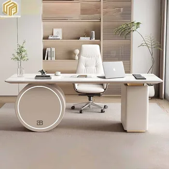 Чрезвычайно простой письменный стол, стол для домашнего офиса, рабочий стол, компьютерный стол высокого класса