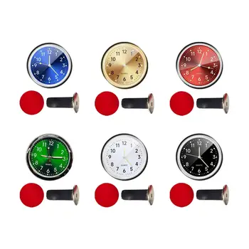 Часы на Приборной панели автомобиля Со Светящимся Автоматическим Орнаментом для Вентиляционного Отверстия Кондиционера