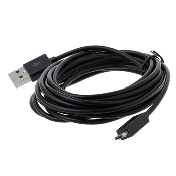 P82F Длинный 3-метровый кабель питания Micro USB Charge для контроллеров PS4