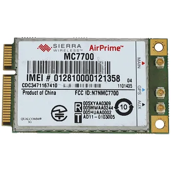 Разблокированная карта MC7700 3G / 4G WWAN для Sierra AirPrime, 100 Мбит/с 4G/ 3G LTE/ FDD / WCDMA/Edge GPS модуль для Windows/ Linux