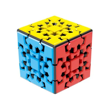 Yu Mo Новейшая Шестерня 3x3x3 Magic Cube Mofangge Speed Gear Пирамидальная Цилиндрическая Сфера Профессиональные Игрушки Серии Головоломок Cubo Magico Gear