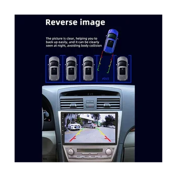Автомобильный радиоприемник 1 DIN с сенсорным экраном 10,1 дюйма, Регулируемая 8-ядерная GPS-навигация, автомобильный стереоприемник Android 10.