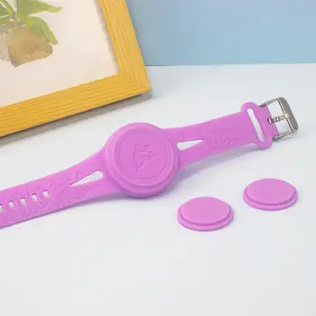 Защитный браслет, защитный регулируемый браслет для детей, браслет для отслеживания местоположения, Износостойкий, устойчивый к царапинам ремешок для Airtag