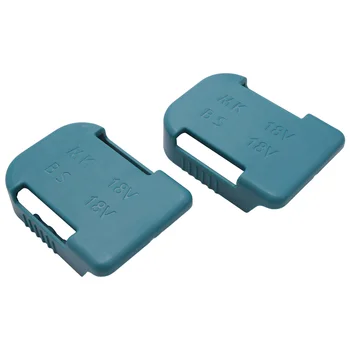 5шт Стеллаж для хранения аккумулятора Чехол-держатель аккумулятора для крепежных устройств Makita 18V (синий)